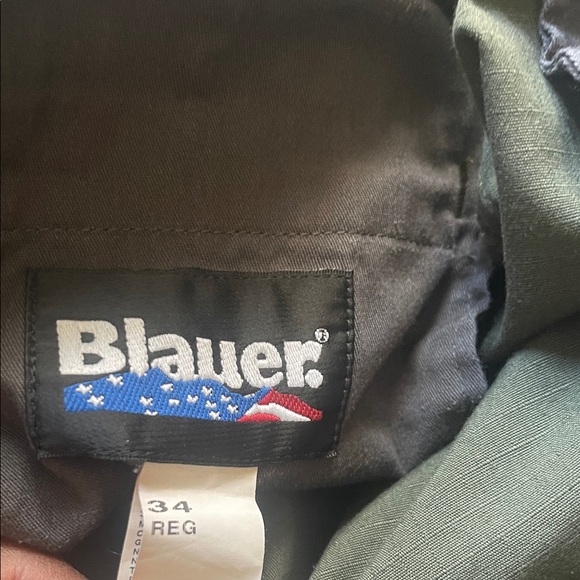 Blauer Men's Dark Green Cargo Pants - Picture 5 of 7
